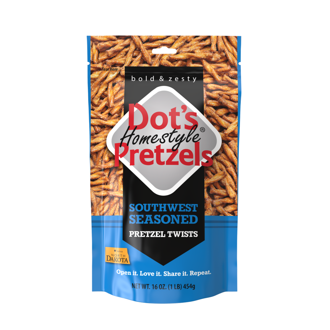 Dot's Pretzels Southwest Style 16 oz Bag (30 ct Case)