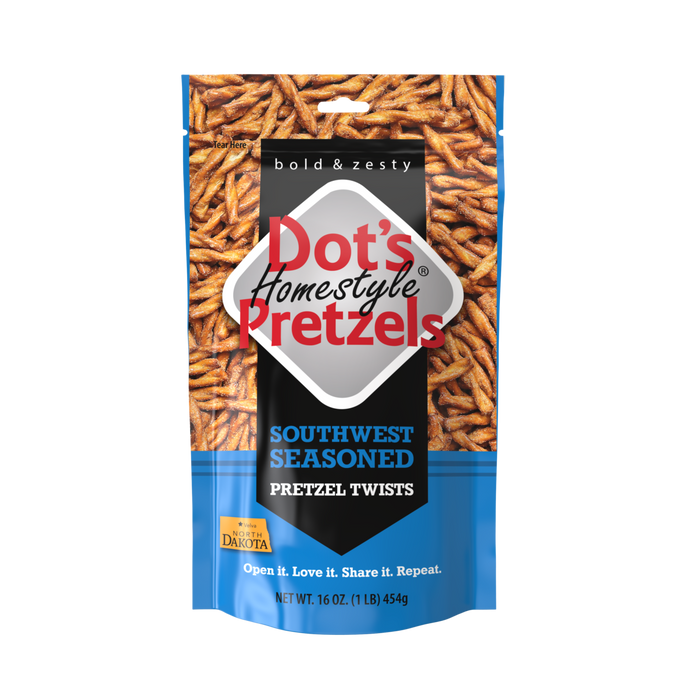 Dot's Pretzels Southwest Style 16 oz Bag (30 ct Case)