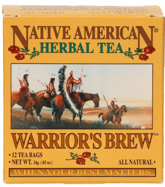 Warrior's Brew - Native American Herbal Tea 12ct (6 pack)